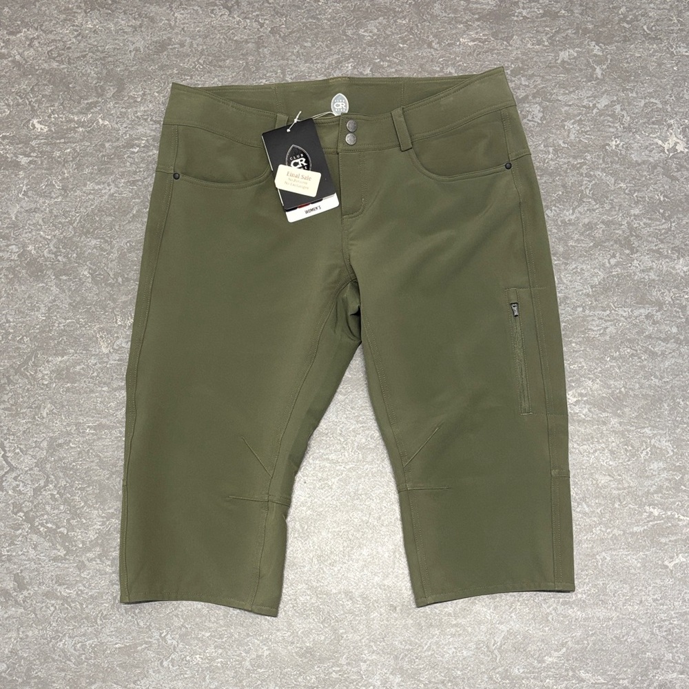 Last chance! Club Ride Apparel women’s Joanie capri olive Large NWT